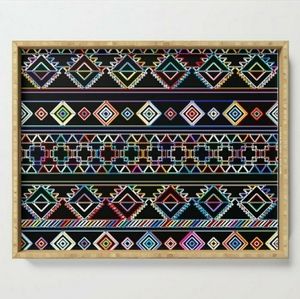 Bamboo Frame Serving Tray